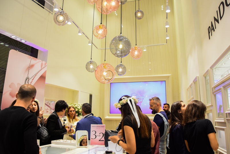 Opening of Pandora Store at Beirut Souks